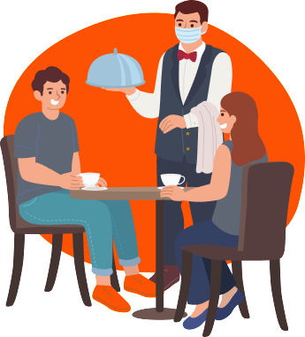 waiter-serving-table